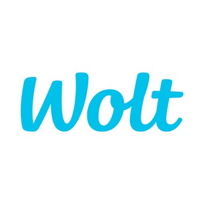 Logotyp för Wolt
